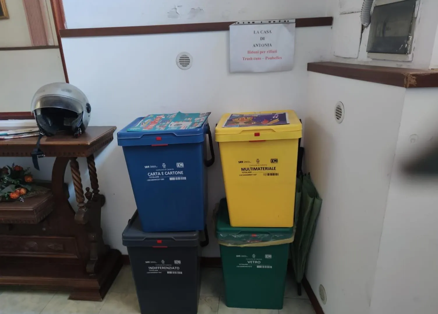 Appartamento La casa di Antonia Aeroporto di Catania Fontana Rossa Italia