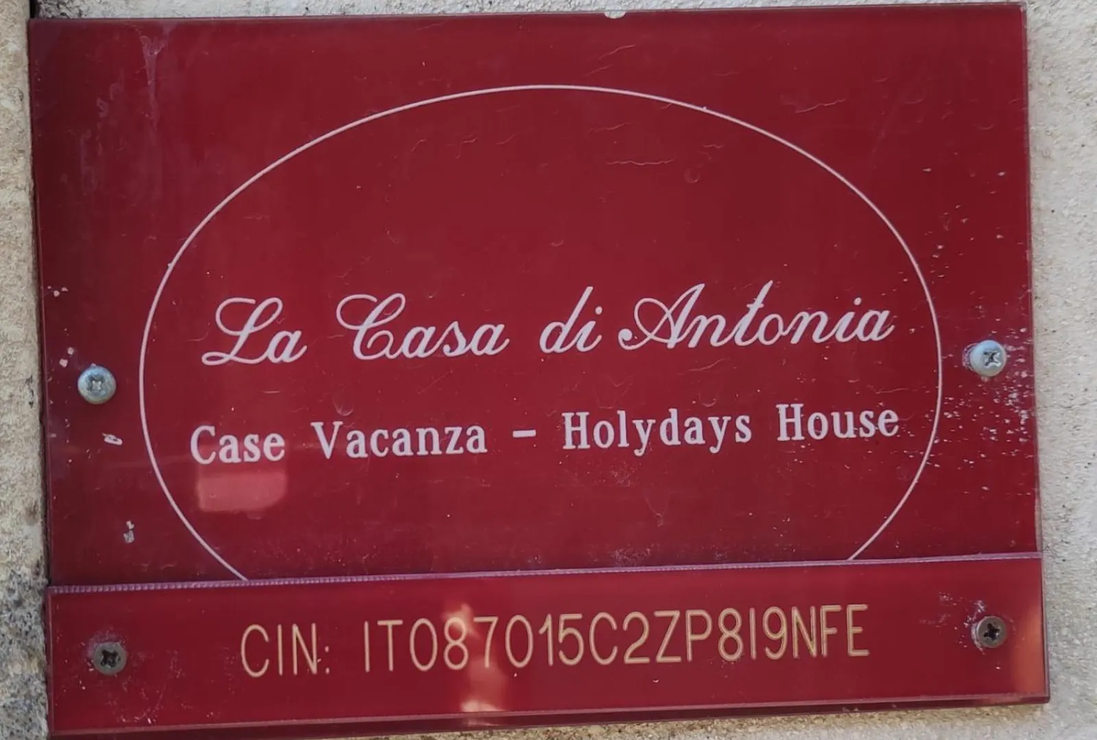 Appartamento La casa di Antonia Aeroporto di Catania Fontana Rossa